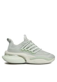 Adidas - adidas Sneakersy Alphaboost V1 IG3733 Zielony. Kolor: zielony. Materiał: mesh, materiał