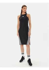 Adidas - adidas Sukienka codzienna Future Icons 3-Stripes IP1575 Czarny Regular Fit. Okazja: na co dzień. Kolor: czarny. Materiał: bawełna. Typ sukienki: proste. Styl: casual #4