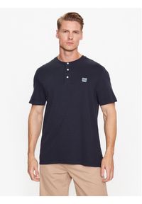 s.Oliver T-Shirt 2133166 Granatowy Regular Fit. Kolor: niebieski. Materiał: bawełna #1