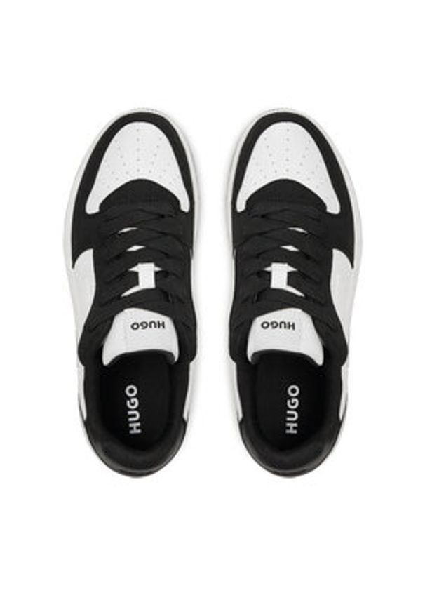 Hugo - HUGO Sneakersy Hadrian 50536319 Biały. Kolor: biały. Materiał: materiał