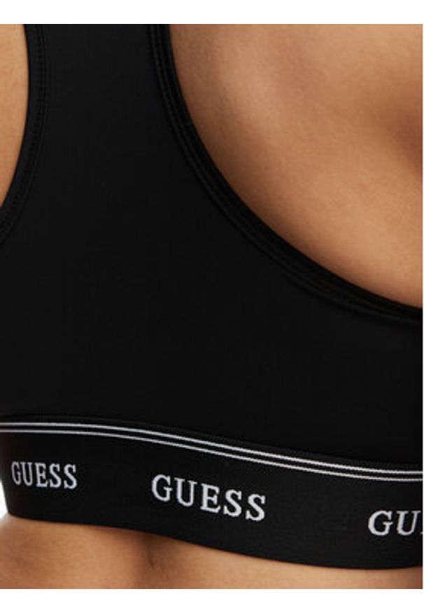 Guess Biustonosz top V6GP13 K3055 Czarny. Kolor: czarny. Materiał: syntetyk