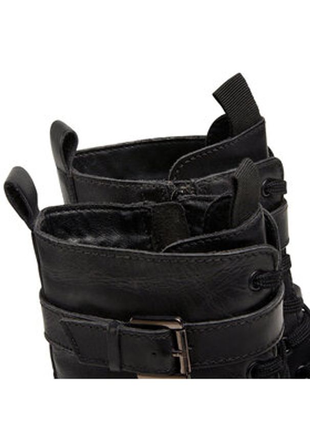 Lasocki Trapery WI16-14097-06 Czarny. Kolor: czarny. Materiał: skóra