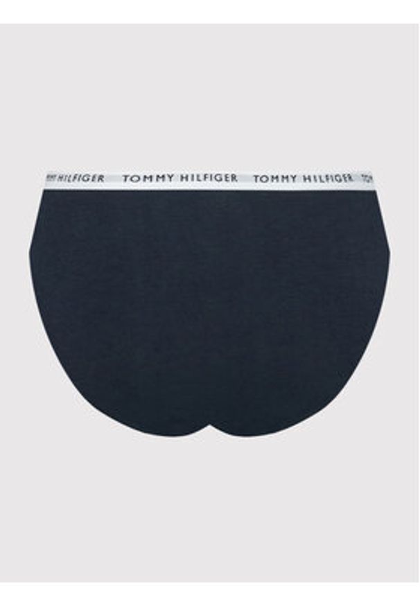 TOMMY HILFIGER - Tommy Hilfiger Komplet 3 par fig klasycznych UW0UW02828 Kolorowy. Materiał: bawełna. Wzór: kolorowy