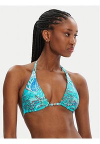 Seafolly Góra od bikini La Mer 31412-214 Turkusowy. Kolor: turkusowy. Materiał: syntetyk