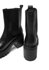 Calvin Klein Jeans Botki Chunky YW0YW01547 Czarny. Kolor: czarny. Materiał: skóra #4