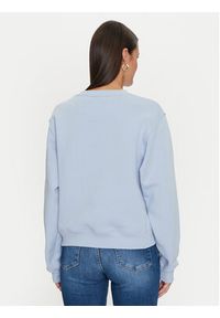 Guess Bluza W4YQ26 K9Z21 Błękitny Regular Fit. Kolor: niebieski. Materiał: bawełna, syntetyk