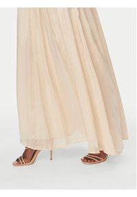 Rinascimento Sukienka wieczorowa CFC0020281002 Beżowy Slim Fit. Kolor: beżowy. Materiał: syntetyk. Styl: wizytowy #3