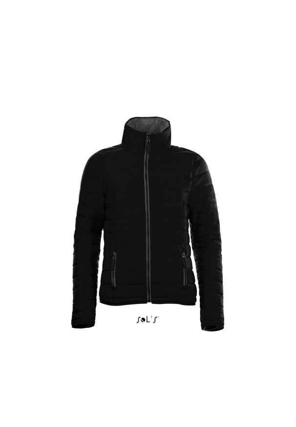 SOL'S - Damska kurtka puchowa Sol's Ride. Kolor: czarny. Materiał: puch