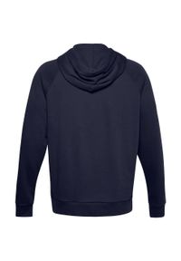 Bluza sportowa męska Under Armour Rival Fleece Big Logo HD. Typ kołnierza: kaptur. Kolor: biały, wielokolorowy. Sport: fitness