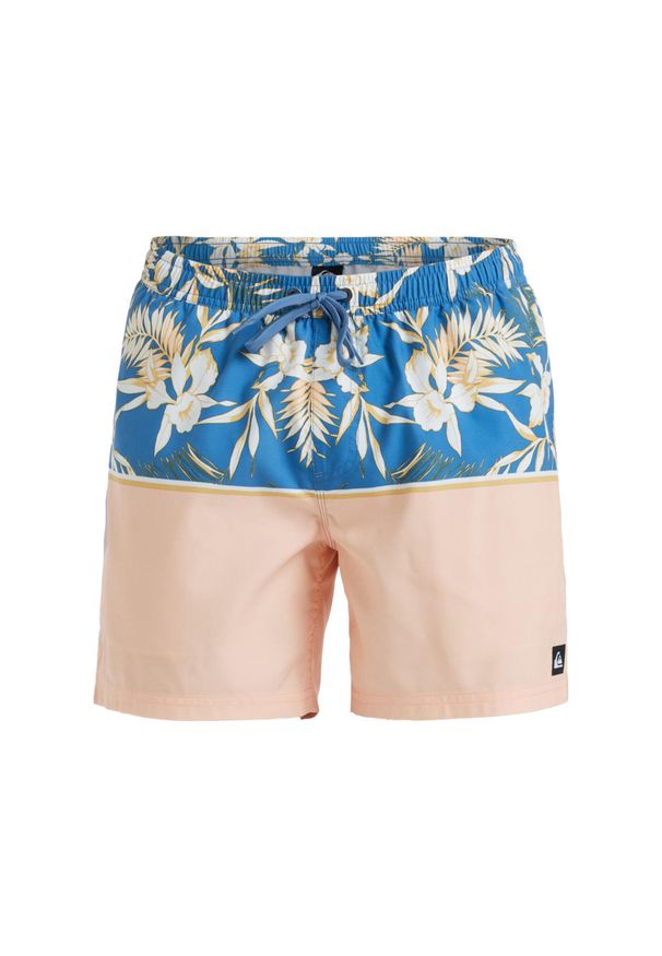 Quiksilver - Szorty kąpielowe dla Mężczyzn SPL FLORAL 15" Niebieski. Kolor: niebieski. Materiał: poliester. Długość: krótkie. Styl: sportowy