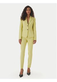 Hugo - HUGO Marynarka Agonia-1 50539976 Żółty Slim Fit. Kolor: żółty. Materiał: syntetyk #4