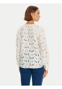 Fransa Bluzka Bonni 20614130 Écru Regular Fit. Materiał: syntetyk #3
