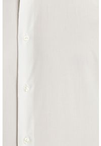 Tommy Hilfiger Tailored - Koszula. Typ kołnierza: kołnierzyk włoski. Kolor: biały. Materiał: tkanina. Wzór: gładki #4