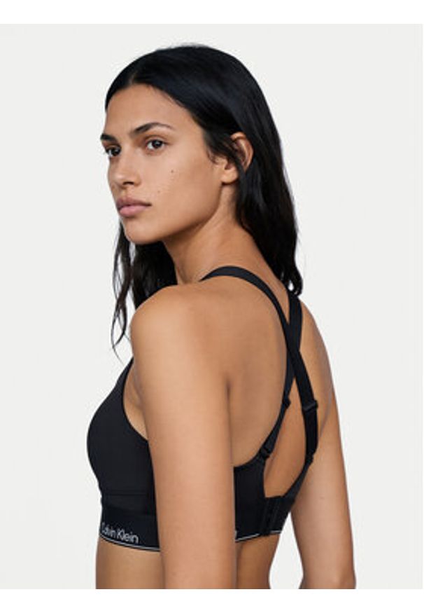 Calvin Klein Performance Biustonosz sportowy LVGWS5K137 Czarny. Kolor: czarny. Materiał: syntetyk