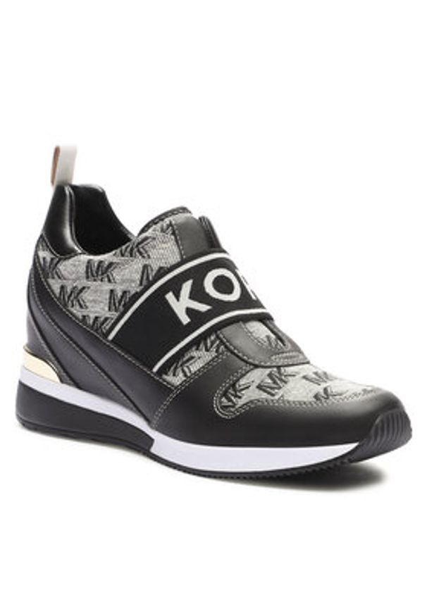 MICHAEL Michael Kors Sneakersy Maven Slip On Trainer 43F3MVFP2Y Czarny. Zapięcie: bez zapięcia. Kolor: czarny. Materiał: materiał