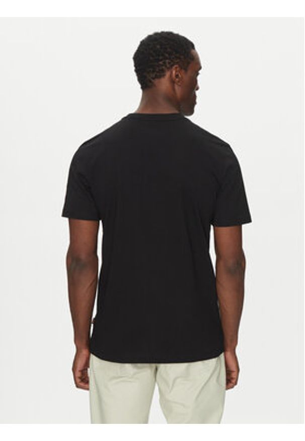 BOSS T-Shirt Te_Dunetrace 50539187 Czarny Regular Fit. Kolor: czarny. Materiał: bawełna
