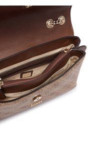 Guess Torebka Lindsey HWSG97 49210 Brązowy jasny. Kolor: brązowy. Materiał: skórzane #4
