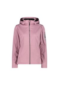 Kurtka przeciwdeszczowa damska z kapturem CMP. Typ kołnierza: kaptur. Kolor: czerwony, różowy, wielokolorowy, biały. Sport: turystyka piesza #1