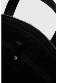 Emporio Armani Torba skórzana Y4P144.Y068E kolor czarny. Kolor: czarny. Materiał: skóra #3