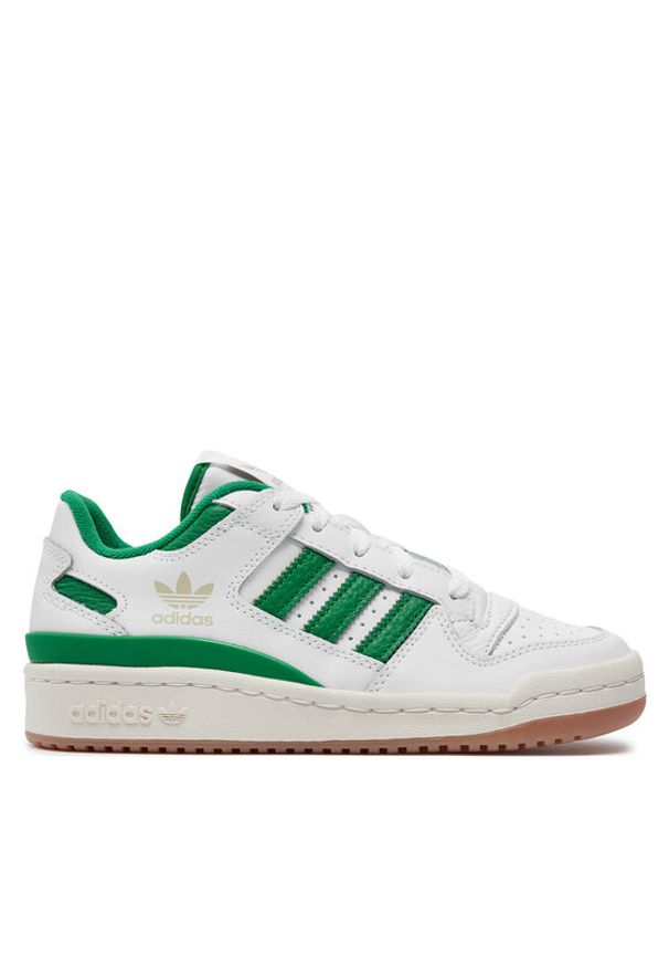 Adidas - adidas Sneakersy Forum Low Cl J IH0223 Biały. Kolor: biały