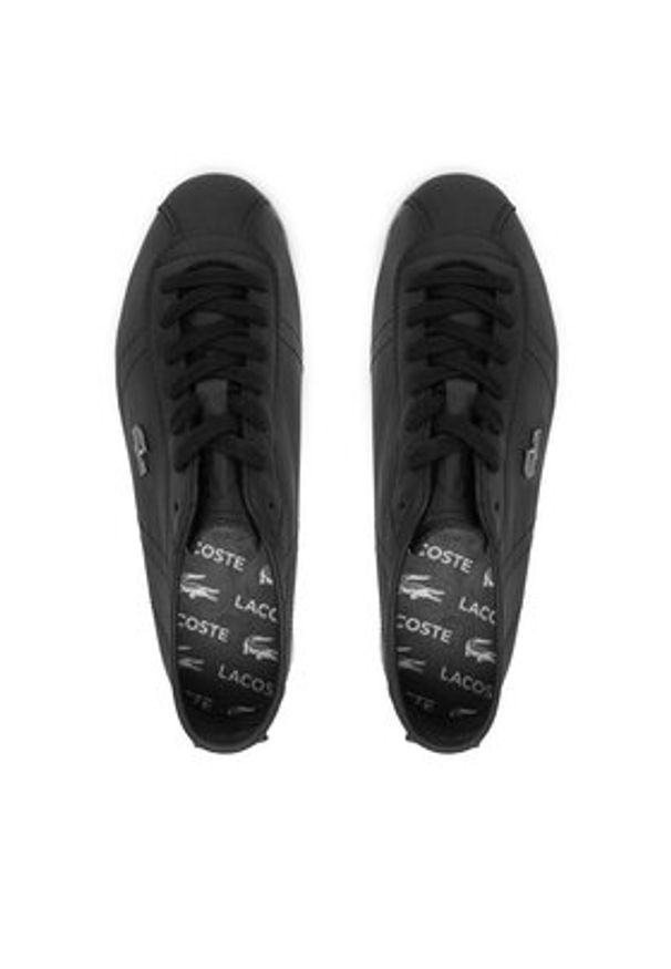 Lacoste Sneakersy Club-Low 51SFA0024 Czarny. Kolor: czarny. Materiał: skóra