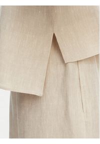 Weekend Max Mara Koszula Capo 2615041022 Beżowy Regular Fit. Kolor: beżowy. Materiał: len #2