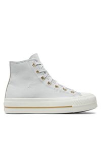 Converse Trampki Chuck Taylor All Star Lift Platform Tailored Lines A08237C Szary. Kolor: szary. Materiał: materiał. Obcas: na platformie #1