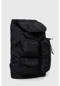 Converse plecak kolor czarny duży gładki. Kolor: czarny. Wzór: gładki #3