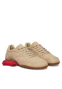 Hugo - HUGO Sneakersy Keeston 50557858 Beżowy. Kolor: beżowy. Materiał: skóra #2