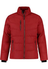 Jack Wolfskin - Wodoodporna kurtka zimowa Kjelvik Igor dla mężczyzn. Kolor: czerwony. Sezon: zima. Sport: turystyka piesza