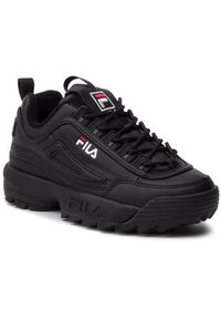 Fila Sneakersy Disruptor Low Wmn 1010302.12V Czarny. Kolor: czarny. Materiał: materiał #4