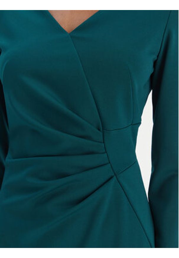 Rinascimento Sukienka koktajlowa CFC0126655003 Zielony Slim Fit. Kolor: zielony. Materiał: syntetyk. Styl: wizytowy