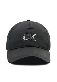 Calvin Klein Czapka z daszkiem Re-Lock Inlay K60K609712 Czarny. Kolor: czarny. Materiał: materiał #3