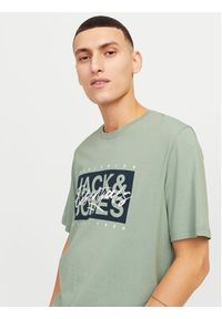 Jack & Jones - Jack&Jones T-Shirt Colton 12268439 Zielony Standard Fit. Kolor: zielony. Materiał: bawełna