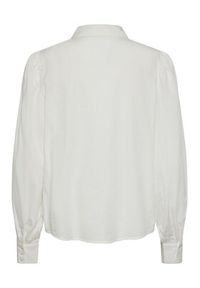 YAS Koszula 26030881 Biały Regular Fit. Kolor: biały. Materiał: bawełna #6