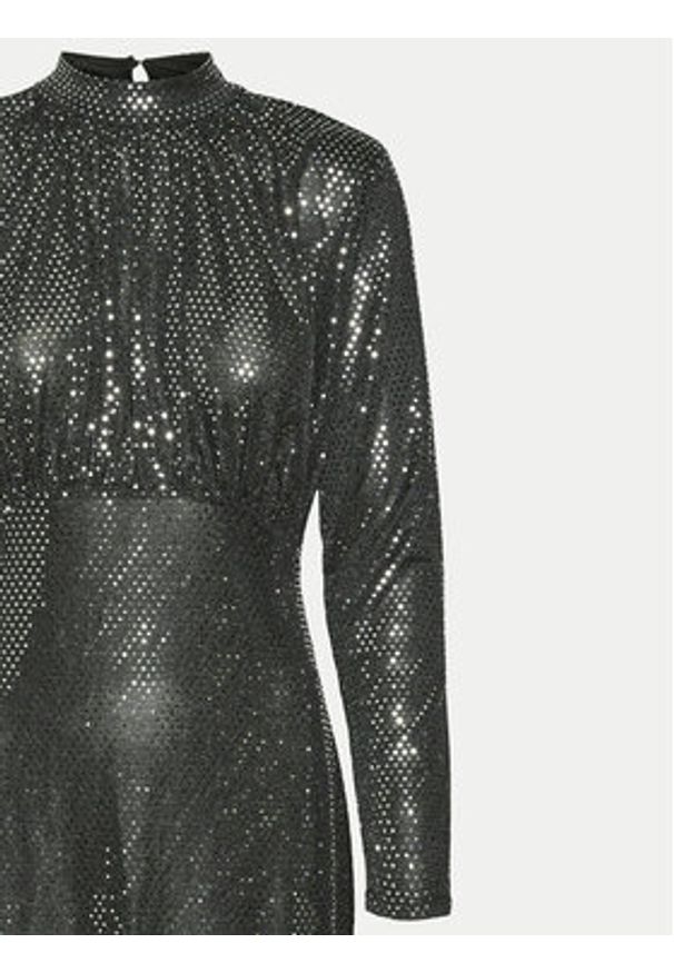 Vero Moda Sukienka koktajlowa Evaline 10317040 Srebrny Slim Fit. Kolor: srebrny. Materiał: syntetyk. Styl: wizytowy