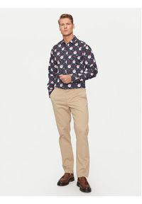 Only & Sons Koszula 22031026 Granatowy Slim Fit. Kolor: niebieski. Materiał: syntetyk #6