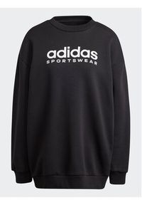 Adidas - adidas Bluza ALL SZN Fleece Graphic HZ5740 Czarny Loose Fit. Kolor: czarny. Materiał: bawełna #3