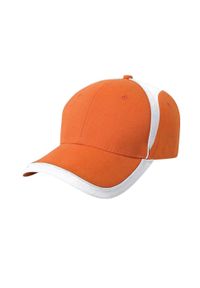 RESULT HEADWEAR - National Cap. Kolor: biały, pomarańczowy, wielokolorowy