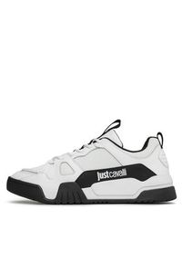 Just Cavalli Sneakersy 74QB3SA2 Biały. Kolor: biały