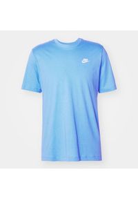Koszulka Nike Sportswear Club 412 university blue. Kolor: niebieski. Sport: skateboard #1