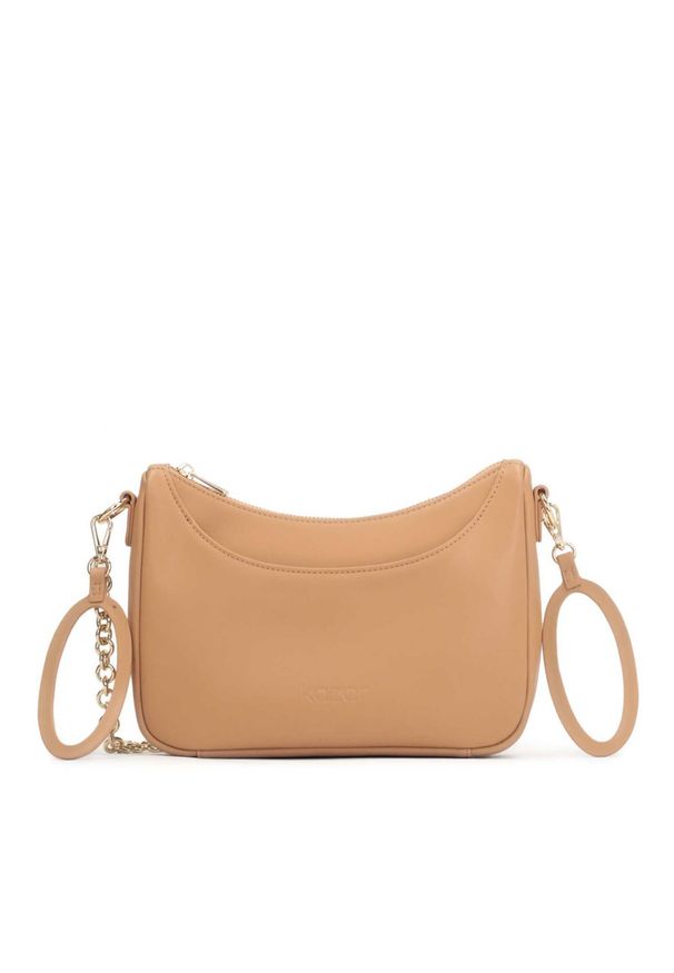 Torebka Kazar Toujours 71023-01-24 Jasnobrązowy. Kolor: brązowy. Materiał: skórzane