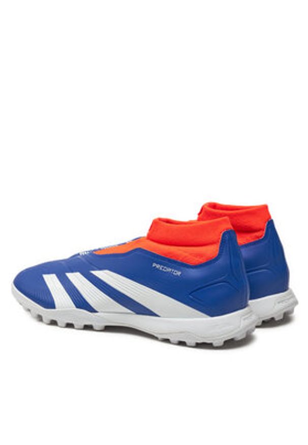 Adidas - adidas Buty do piłki nożnej Predator League Ll Tf IF6385 Niebieski. Kolor: niebieski. Materiał: skóra