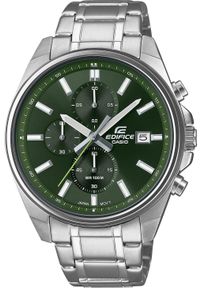 Zegarek sportowy EDIFICE Casio Edifice EFV-610D-3CVUEF100m srebrny. Kolor: srebrny. Styl: sportowy