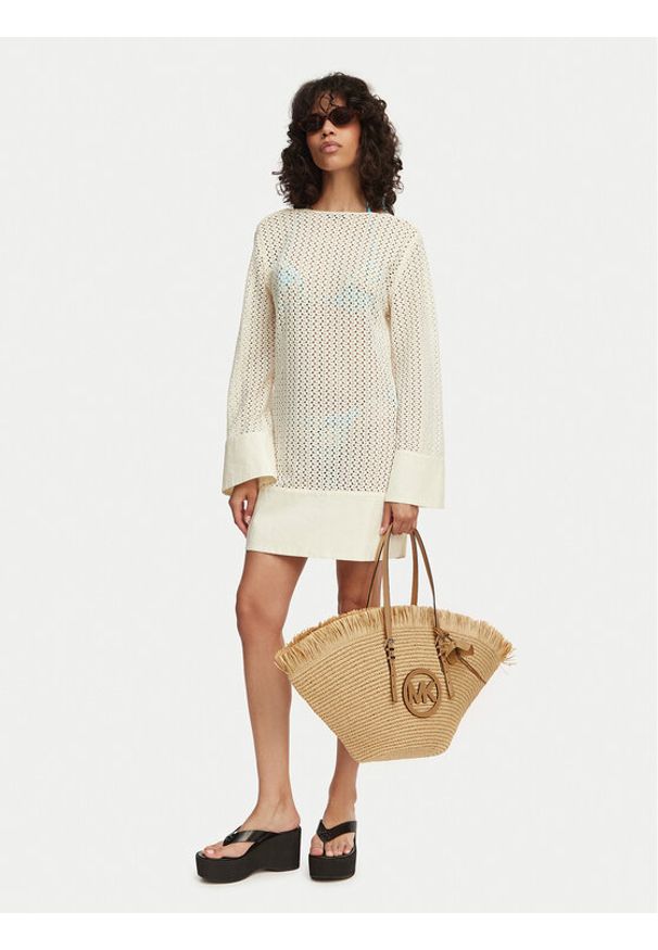 MICHAEL Michael Kors Torebka Isa 30S6S9FT9Y Beżowy. Kolor: beżowy
