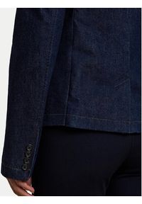 Lauren Ralph Lauren - LAUREN RALPH LAUREN Marynarka 200957636001 Granatowy Straight Fit. Kolor: niebieski. Materiał: jeans, bawełna #5
