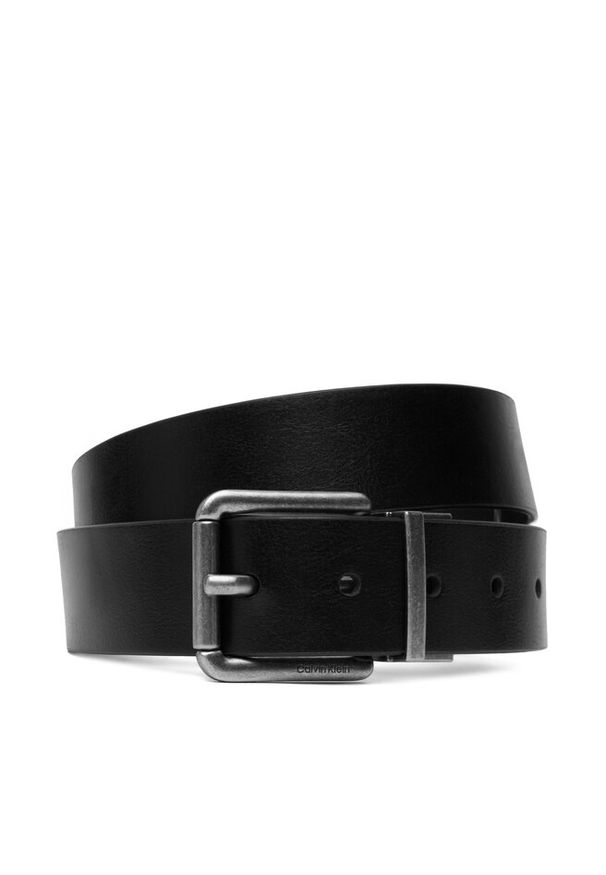 Pasek Calvin Klein. Kolor: czarny. Styl: casual