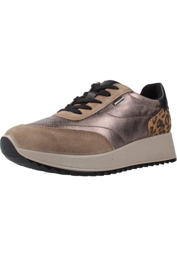 Imac - Buty IMAC ESTHER Brązowy. Kolor: brązowy. Materiał: tkanina, skóra. Styl: sportowy