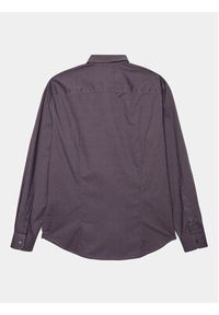 Sisley Koszula 5PFRSQ02D Fioletowy Regular Fit. Kolor: fioletowy. Materiał: bawełna #5