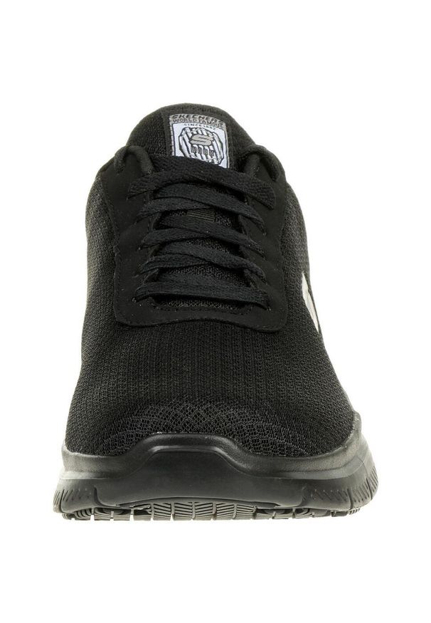 skechers - Buty do chodzenia męskie Skechers Advantage Flex Bendon. Zapięcie: sznurówki. Kolor: czarny. Materiał: tkanina. Szerokość cholewki: normalna. Sport: turystyka piesza